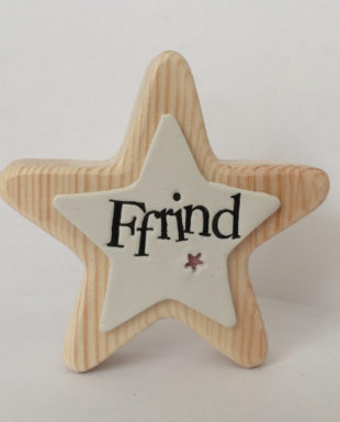 Addurn Seren Pren Ffrind