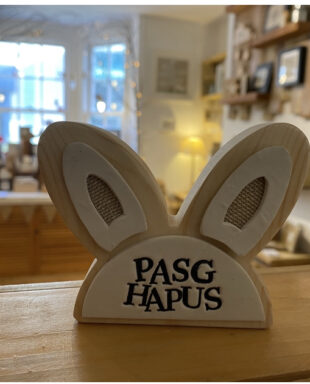 Pasg Hapus - Addurn Pren